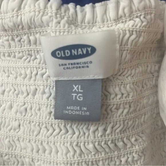 🎀 Old Navy Fit & Flare Geometric Spaghetti Strap Dress - Picture 2 of 5